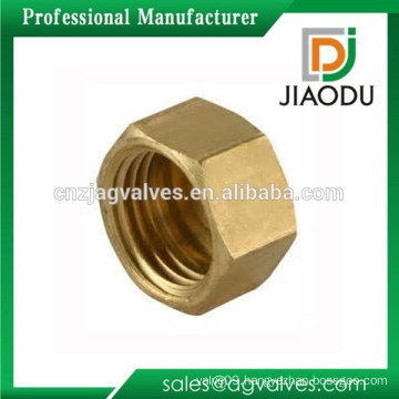 zhejiang yuhuan wholesale factory price npt threaded forged m5 22.6 4 cnc metric hex bs pbs standard brass end cap nut for water